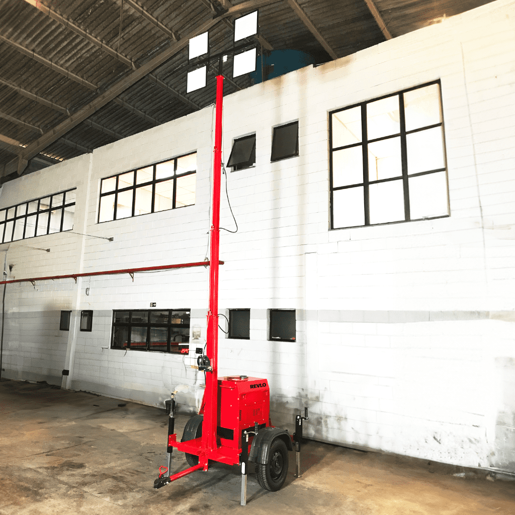 torre de iluminação